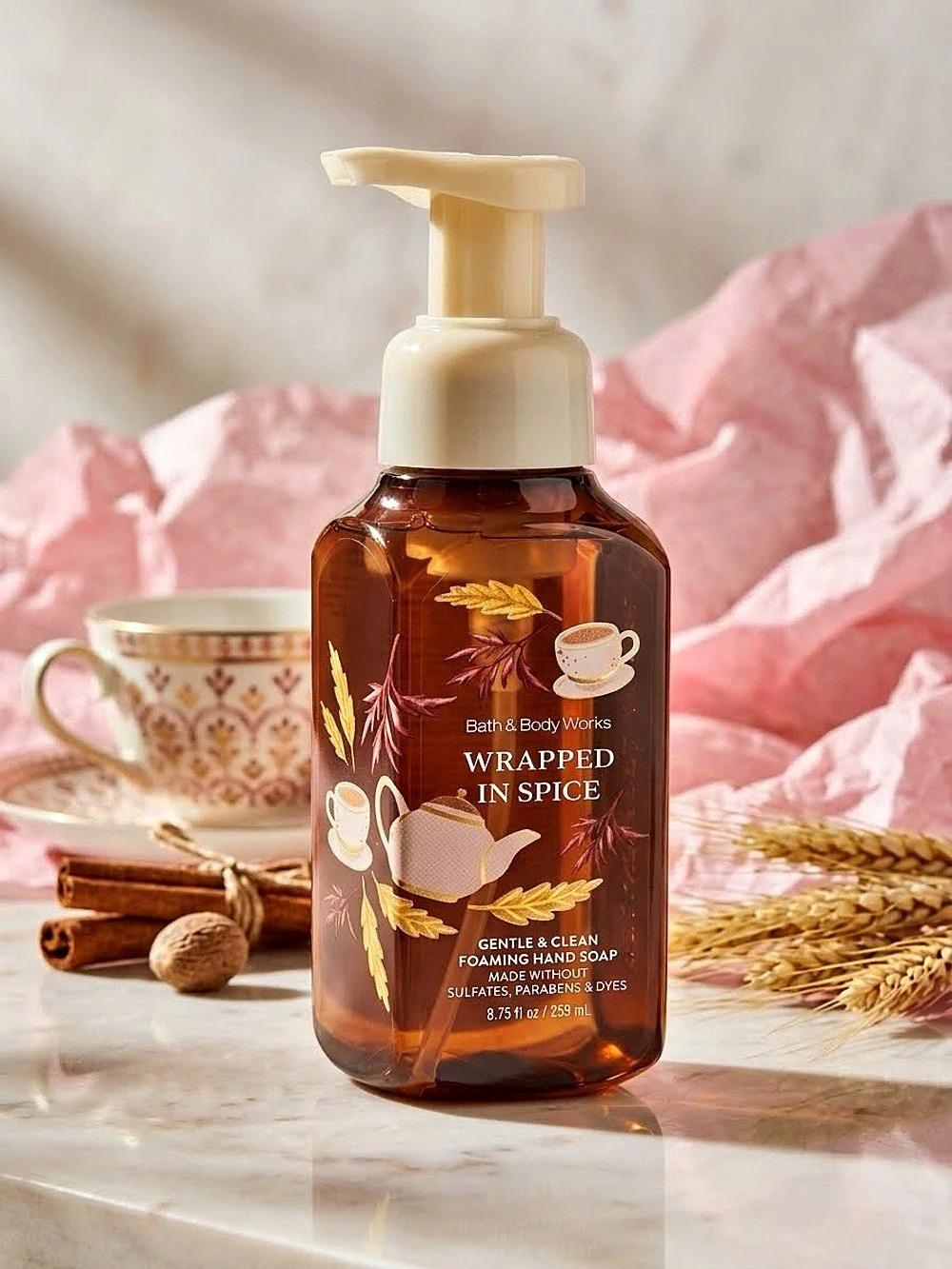 Bath & Body Works Wrapped in Spice Foaming Hand Soap 8.75 oz